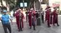 Türkiye - İsviçre maçı öncesi Bakü sokakları Mehter Marşı ile inledi | Video