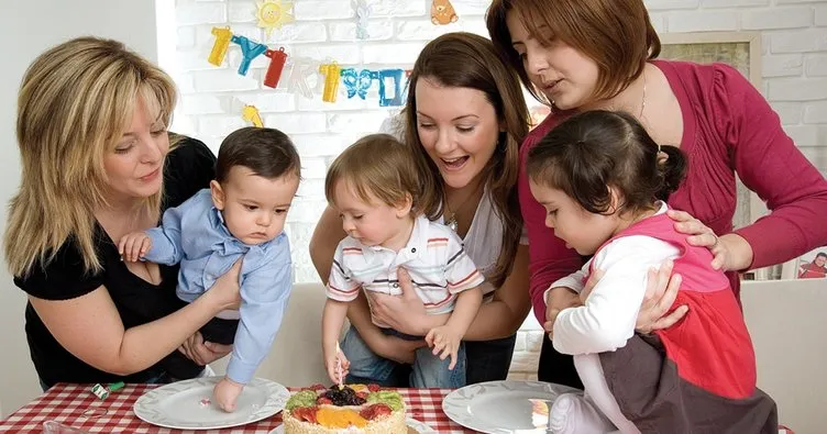 Birinci yaş günü heyecanı...