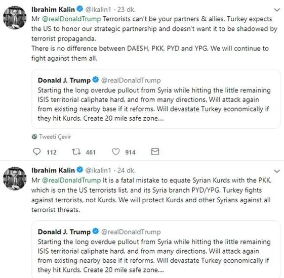 Trump’tan küstah tehdit! ’Türkiye’yi mahvederiz!’