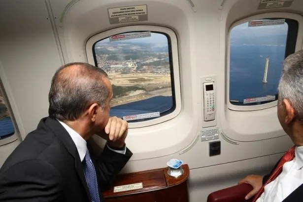 Erdoğan mega projeleri inceledi