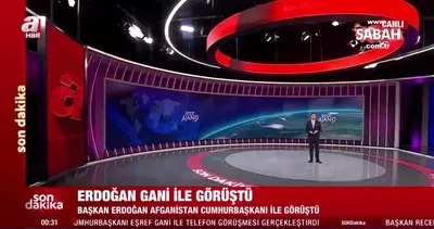 Başkan Erdoğan, Afganistan Cumhurbaşkanı Eşref Gani ile telefon görüşmesi gerçekleştirdi | Video