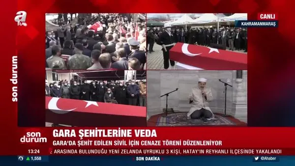SON DAKİKA: Türkiye Gara şehitlerini dualarla son yolculuklarına uğurluyor | Video