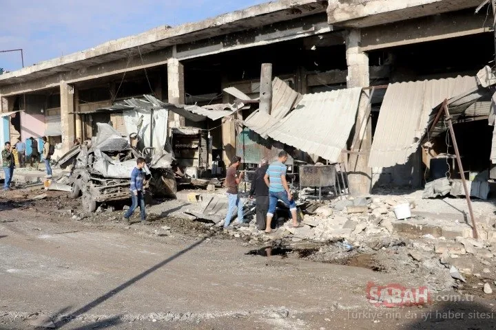 Esed rejiminden pazar yerine hava saldırısı! Çok sayıda sivil hayatını kaybetti