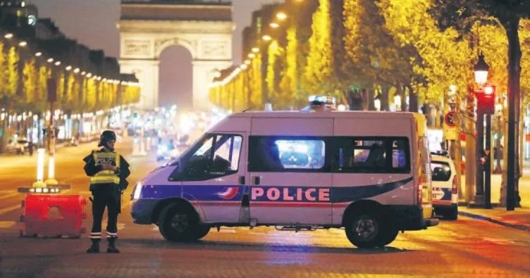 Şanzelize’de terör gecesi: 1 polis öldü
