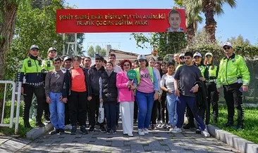 Şehit eşinin anısına gençlere trafik eğitimi #izmir