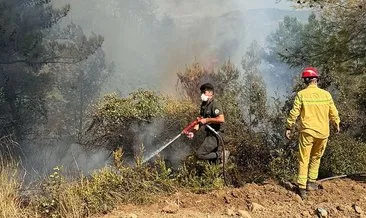 Adana’daki orman yangınında 10 ev tedbir amaçlı tahliye edildi