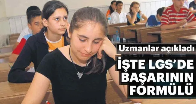 Lgs De Basarinin Formulu Ne Bulursan Oku Egitim Haberleri
