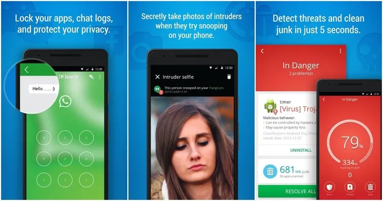 Android telefonlar için en çok tercih edilen 5 antivirüs uygulaması