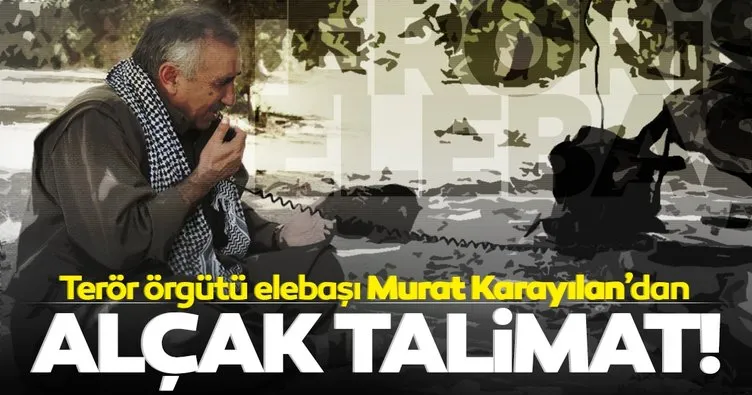 Son dakika haberi: PKK elebaşı Murat Karayılan’ın verdiği alçak talimat ortaya çıktı!