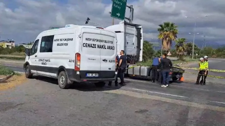 Hatay’da feci kaza: 5 yaşındaki Melek ve annesine TIR çarptı!
