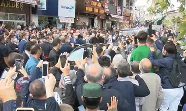 Başkan Erdoğan, cuma namazı çıkışı vatandaşlarla sohbet etti #istanbul