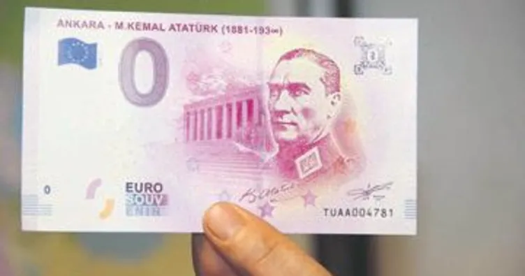 ECB, Atatürk resimli banknot bastı