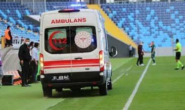 Son dakika! Adanaspor kalecisi Goran Karacic hasteneye kaldırıldı