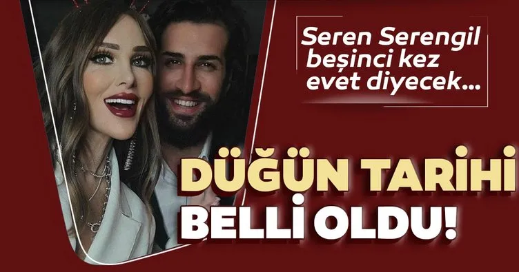 Son Dakika Magazin Haberleri: Seren Serengil ile Mustafa Tohma’nın düğün tarihi belli oldu!