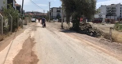 3 yıldır asfaltlanmayan yollar vatandaşı çileden çıkardı #izmir