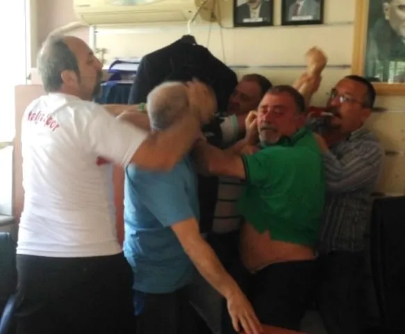 Antalya’da sporda şiddet
