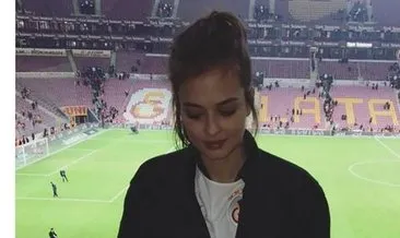 Neymar’ın gözdesi Elif Aksu Galatasaray maçında!