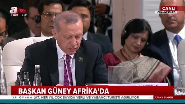 Cumhurbaşkanı Erdoğan'dan BRICS zirvesinde önemli açıklamalar
