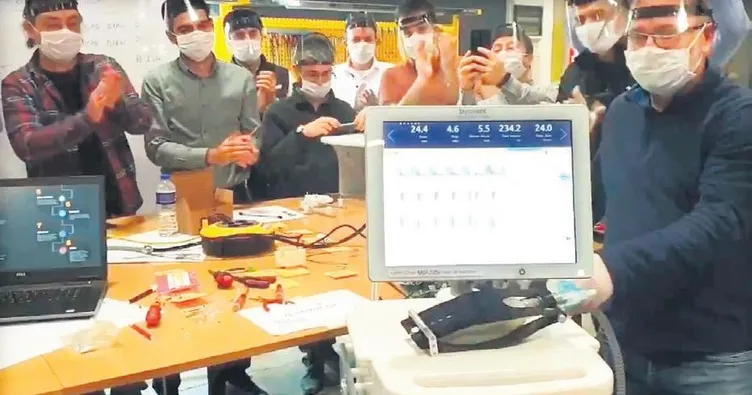 Yerli solunum cihazı 15 günde teslim