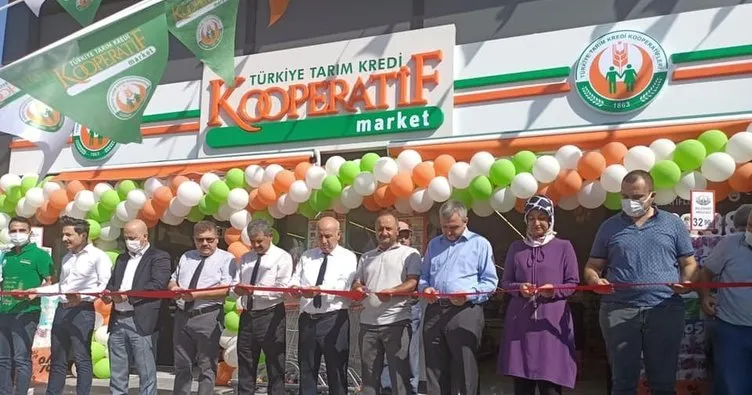 Tarım Kredi Kooperatifinin 479. Marketi Anamur’da açıldı