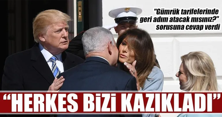 Trump’tan gümrük vergisi kararından geri adım atmayacağız açıklaması