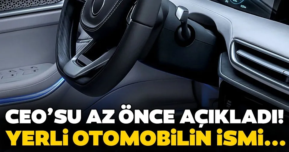 ceo su acikladi yerli otomobilin ismi