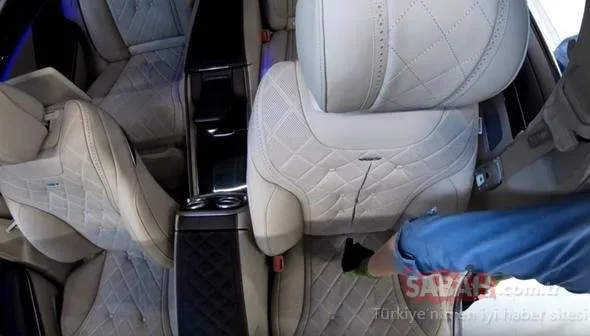 Mercedes'i kesti biçti! Yok artık! Bıçağı eline aldı ve...