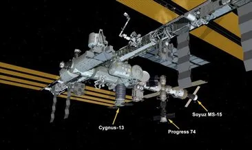 ’Cyngus’ kargo mekiği Uluslararası Uzay İstasyonu’na ulaştı
