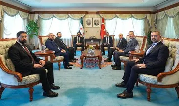Yılmaz ve Şimşek, Suriyeli yetkililerle bir araya geldi #ankara