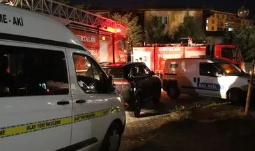 Siirt'te polis lojmanında korkutan yangın #siirt