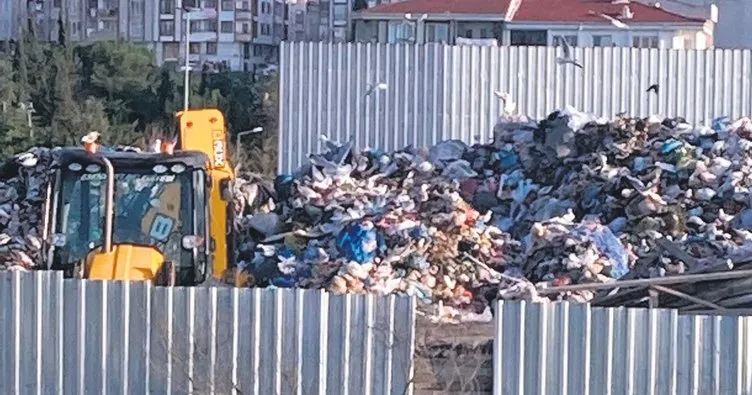 Mahallede çöp tesisi isyanı