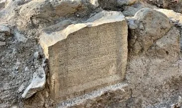 İznik’te Roma dönemine ait mezar taşı keşfedildi