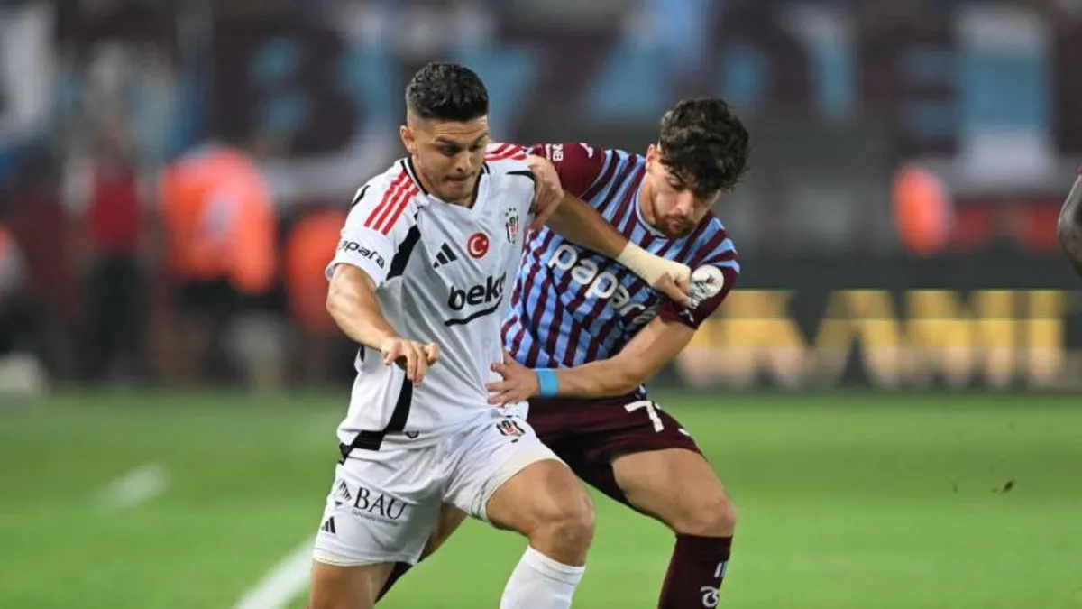 Beşiktaş - Trabzonspor | Zorlu derbide ilk 11'ler belli oldu