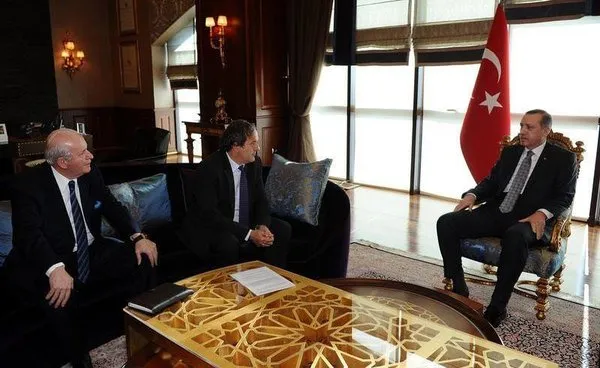Erdoğan - Platini görüşmesi
