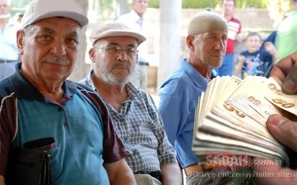Emekli için Temmuz’da 375 TL zam, Ağustos’ta bin TL ikramiye! İşte 2019 güncel emekli maaşları