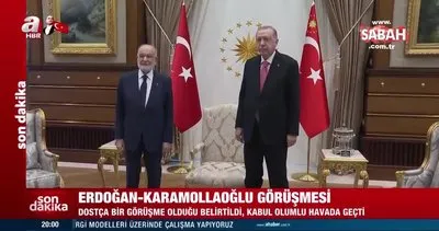 Başkan Erdoğan- Temel Karamollaoğlu görüşmesine ilişkin açıklama: Olumlu bir havada geçti | Video