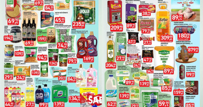 RAFLARDA BÜYÜK İNDİRİM! Tarım Kredi aktüel 4 Ağustos’a kadar geçerli : Yağ, peynir, kavurma, deterjanlar marketlerde!