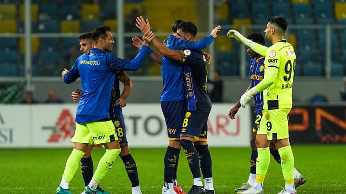 MKE Ankaragücü, gözünü Teksüt Bandırmaspor maçına çevirdi