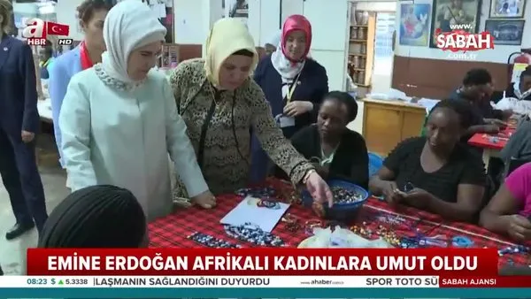 Emine Erdoğan, Afrika'ya umut oldu