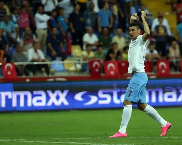 Kayserispor Trabzonspor maçından kareler