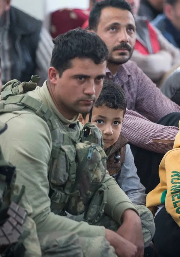 Terörden sonra Afrin'de ilk cuma namazı kılındı!