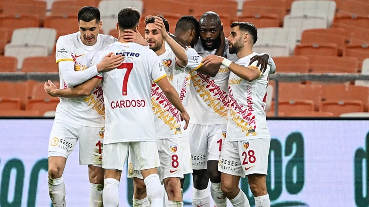 Adana Demirspor: 0 - Kayserispor: 2