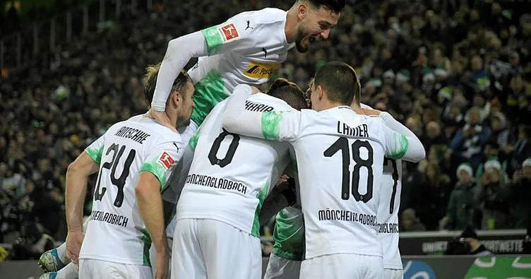 Lider Borussia Mönchengladbach, sahasında Freiburg’u 4 golle geçti...