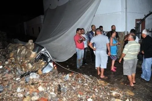Bodrum kabus dolu bir gece yaşadı!