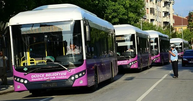 Düzce’de otobüs güzergahları yeniden düzenlendi