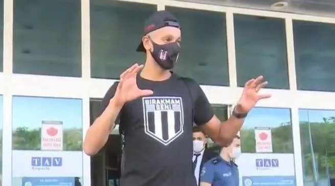 Josef de Souza Beşiktaş için İstanbul'da