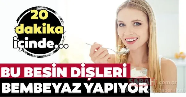 20 dakikada diş beyazlatma yöntemine çok şaşıracaksınız!