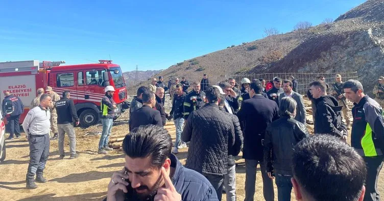 SON DAKİKA | Elazığ’da maden ocağında göçük: Tüm işçiler kurtarıldı