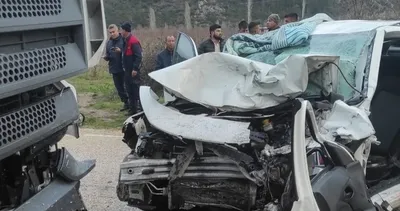 Isparta’da korkunç kaza! 2 ölü #isparta