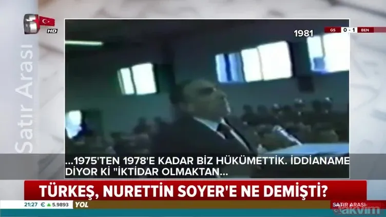 Alparslan Türkeş, İşkenceci Nurettin Soyer’e böyle seslenmiş!
